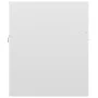Waschbeckenunterschrank aus glänzend weißem Sperrholz, 41 x 38,5 x 46 cm von vidaXL, Badezimmermöbel - Ref: Foro24-804644, Pr...