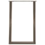 Patas para mesa comedor forma U 2uds acero natural 50x(72-73)cm de , Patas para mesas - Ref: Foro24-4012787, Precio: 79,59 €,...