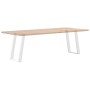 Patas para mesa comedor forma U 2uds acero blanco 50x(72-73) cm de , Patas para mesas - Ref: Foro24-4012785, Precio: 84,32 €,...