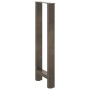 Patas para mesa de centro de acero natural 2 uds 50x(100-101)cm by , Table legs - Ref: Foro24-4013343, Price: 97,33 €, Discou...