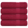Toallas de ducha 4 uds 100% algodón burdeos 70x140 cm 360 gsm von , Handtücher - Ref: Foro24-136738, Preis: 36,86 €, Rabatt: %