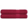 Toallas 2 uds 100% algodón burdeos 100x200 cm 600 gsm von , Handtücher - Ref: Foro24-136746, Preis: 40,54 €, Rabatt: %