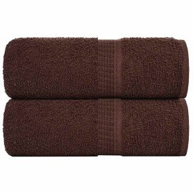 Toallas de jabón 2 uds marrón 30x30 cm 360 gsm 100% algodón by , Towels - Ref: Foro24-136752, Price: 11,29 €, Discount: %