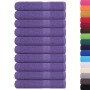 Toallas de sauna 10 uds 100% algodón morado 80x200 cm 360 gsm de , Toallas - Ref: Foro24-136889, Precio: 109,78 €, Descuento: %