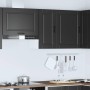 Mueble de pared de cocina Porto madera contrachapada negra von , Küchenschränke - Ref: Foro24-854018, Preis: 59,12 €, Rabatt: %