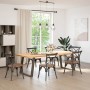 Patas para mesa comedor forma U 2uds acero natural 90x(72-73)cm de , Patas para mesas - Ref: Foro24-4012803, Precio: 98,55 €,...