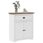 Mueble de entrada BODO blanco y marrón 80x35x90 cm von , Aufbewahrungskisten - Ref: Foro24-4016867, Preis: 126,75 €, Rabatt: %