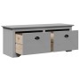 Banco de recibidor BODO gris 114x40x45 cm von , Bänke für Hallen und Lager - Ref: Foro24-4016871, Preis: 123,59 €, Rabatt: %