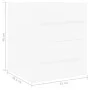 Waschbeckenschrank aus weißem Sperrholz, 41 x 38,5 x 48 cm von vidaXL, Badezimmermöbel - Ref: Foro24-804683, Preis: 45,87 €, ...