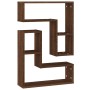 Estantes de pared 2 uds madera color roble marrón 50x15x50 cm by , Shelves and shelves - Ref: Foro24-826643, Price: 27,79 €, ...