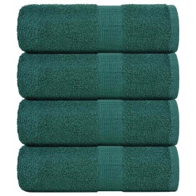 Toallas de jabón 4 uds verde 30x30 cm 360 gsm 100% algodón de , Toallas - Ref: Foro24-136849, Precio: 16,11 €, Descuento: %
