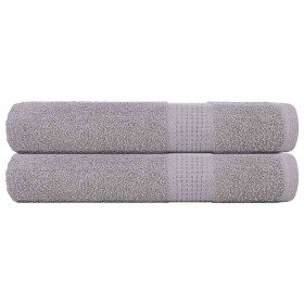 Toallas 2 piezas gris 100x200 cm 360 g/m² 100% Algodón de , Toallas - Ref: Foro24-136842, Precio: 35,85 €, Descuento: %
