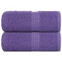 Toallas de visita 2 uds púrpura 30x50 cm 360 gsm 100% algodón de , Toallas - Ref: Foro24-136875, Precio: 12,51 €, Descuento: %