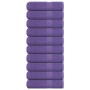 Toallas de mano 10 uds 100% algodón púrpura 50x100 cm 360 gsm by , Towels - Ref: Foro24-136880, Price: 55,56 €, Discount: %