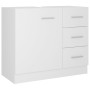Waschbeckenschrank aus weißem Sperrholz, 63 x 30 x 54 cm von vidaXL, Badezimmermöbel - Ref: Foro24-804184, Preis: 72,33 €, Ra...
