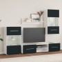 Muebles para TV 5 piezas con iluminación LED índigo mate von , TV-Möbel - Ref: Foro24-3324235, Preis: 478,22 €, Rabatt: %