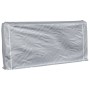 Leñero con protector de lluvia 300x25x150 cm acero galvanizado by , Firewood bags and holders - Ref: Foro24-4100712, Price: 4...