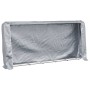 Leñero con protector de lluvia 300x25x150 cm acero galvanizado by , Firewood bags and holders - Ref: Foro24-4100712, Price: 4...