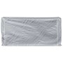 Leñero con protector de lluvia 300x25x150 cm acero galvanizado by , Firewood bags and holders - Ref: Foro24-4100712, Price: 4...