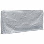 Leñero con protector de lluvia 300x25x150 cm acero galvanizado by , Firewood bags and holders - Ref: Foro24-4100712, Price: 4...