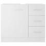 Waschbeckenschrank aus weißem Sperrholz, 63 x 30 x 54 cm von vidaXL, Badezimmermöbel - Ref: Foro24-804184, Preis: 72,33 €, Ra...