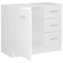 Waschbeckenschrank aus weißem Sperrholz, 63 x 30 x 54 cm von vidaXL, Badezimmermöbel - Ref: Foro24-804184, Preis: 72,33 €, Ra...