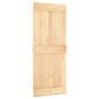 Puerta corredera con herrajes madera maciza de pino 85x210 cm von , Türen - Ref: Foro24-3332654, Preis: 169,75 €, Rabatt: %