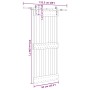 Puerta corredera con herrajes madera maciza de pino 85x210 cm von , Türen - Ref: Foro24-3332654, Preis: 169,75 €, Rabatt: %