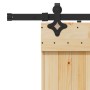 Puerta corredera con herrajes madera maciza de pino 70x210 cm von , Türen - Ref: Foro24-3332682, Preis: 180,90 €, Rabatt: %