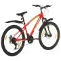 Mountainbike 21 Gang 26 Zoll Laufrad 36 cm rot von vidaXL, Fahrräder - Ref: Foro24-3067222, Preis: 255,25 €, Rabatt: %