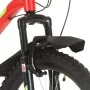Mountainbike 21 Gang 26 Zoll Laufrad 36 cm rot von vidaXL, Fahrräder - Ref: Foro24-3067222, Preis: 255,25 €, Rabatt: %