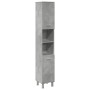 Armario de baño contrachapada gris hormigón 30x30x179 cm von , Badezimmermöbel - Ref: Foro24-856139, Preis: 77,88 €, Rabatt: %