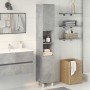 Armario de baño contrachapada gris hormigón 30x30x179 cm von , Badezimmermöbel - Ref: Foro24-856139, Preis: 77,88 €, Rabatt: %