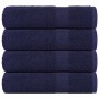 Toallas de ducha 4uds 100% algodón azul marino 70x140cm 360 gsm by , Towels - Ref: Foro24-136786, Price: 37,51 €, Discount: %