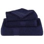 Toallas de ducha 4uds 100% algodón azul marino 70x140cm 360 gsm by , Towels - Ref: Foro24-136786, Price: 37,51 €, Discount: %