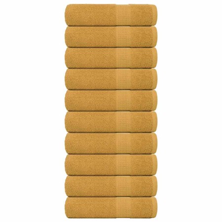 Toallas de baño 10 uds oro 100x150 cm 360 gsm 100% algodón von , Handtücher - Ref: Foro24-136814, Preis: 100,36 €, Rabatt: %