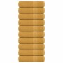Toallas de baño 10 uds oro 100x150 cm 360 gsm 100% algodón von , Handtücher - Ref: Foro24-136814, Preis: 100,36 €, Rabatt: %