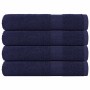 Toallas de sauna 4uds 100% algodón azul marino 80x200cm 360 gsm by , Towels - Ref: Foro24-136792, Price: 48,82 €, Discount: %