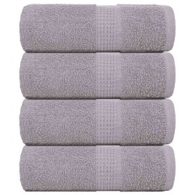 Toallas invitados 4 uds 100% algodón gris 30x50 cm 360 gsm von , Handtücher - Ref: Foro24-136828, Preis: 14,31 €, Rabatt: %