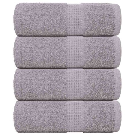 Toallas invitados 4 uds 100% algodón gris 30x50 cm 360 gsm von , Handtücher - Ref: Foro24-136828, Preis: 14,31 €, Rabatt: %
