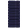 Toallas de baño 10uds azul marino 100x150cm 360gsm 100% algodón by , Towels - Ref: Foro24-136790, Price: 112,64 €, Discount: %