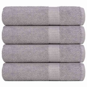 Toallas de baño 4 uds gris 100x150 cm 360 gsm 100% algodón by , Towels - Ref: Foro24-136837, Price: 50,89 €, Discount: %