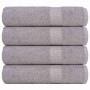 Toallas de baño 4 uds gris 100x150 cm 360 gsm 100% algodón by , Towels - Ref: Foro24-136837, Price: 50,89 €, Discount: %