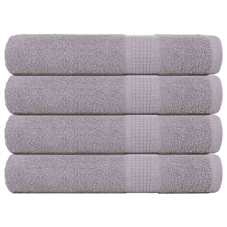 Toallas de sauna 4 uds 100% algodón gris 80x200 cm 360 gsm von , Handtücher - Ref: Foro24-136840, Preis: 56,19 €, Rabatt: %