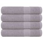 Toallas de sauna 4 uds 100% algodón gris 80x200 cm 360 gsm von , Handtücher - Ref: Foro24-136840, Preis: 56,19 €, Rabatt: %