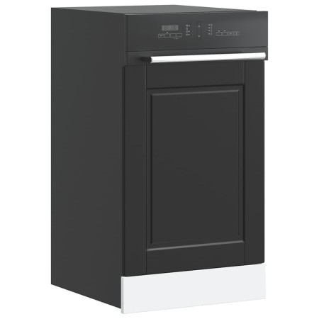 Panel para lavavajillas Porto madera contrachapada negro von , Küchenschränke - Ref: Foro24-854128, Preis: 28,99 €, Rabatt: %