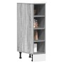 Armario bajo de madera de ingeniería gris sonoma 20x44,5x81,5cm by , Kitchen cabinets - Ref: Foro24-854189, Price: 59,33 €, D...