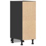 Armario inferior de cocina contrachapada negro 30x44,5x81,5cm von , Küchenschränke - Ref: Foro24-854194, Preis: 61,30 €, Raba...