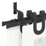 Kit de herrajes para puertas correderas acero negro 200 cm by , Door items - Ref: Foro24-3295734, Price: 126,32 €, Discount: %