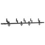 Kit de herrajes para puertas correderas acero negro 213,5 cm de , Artículos para puertas - Ref: Foro24-3295736, Precio: 162,7...